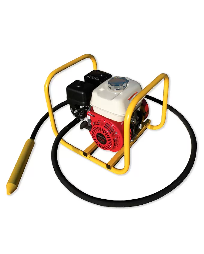 vibradora de concreto con motor gasolinero