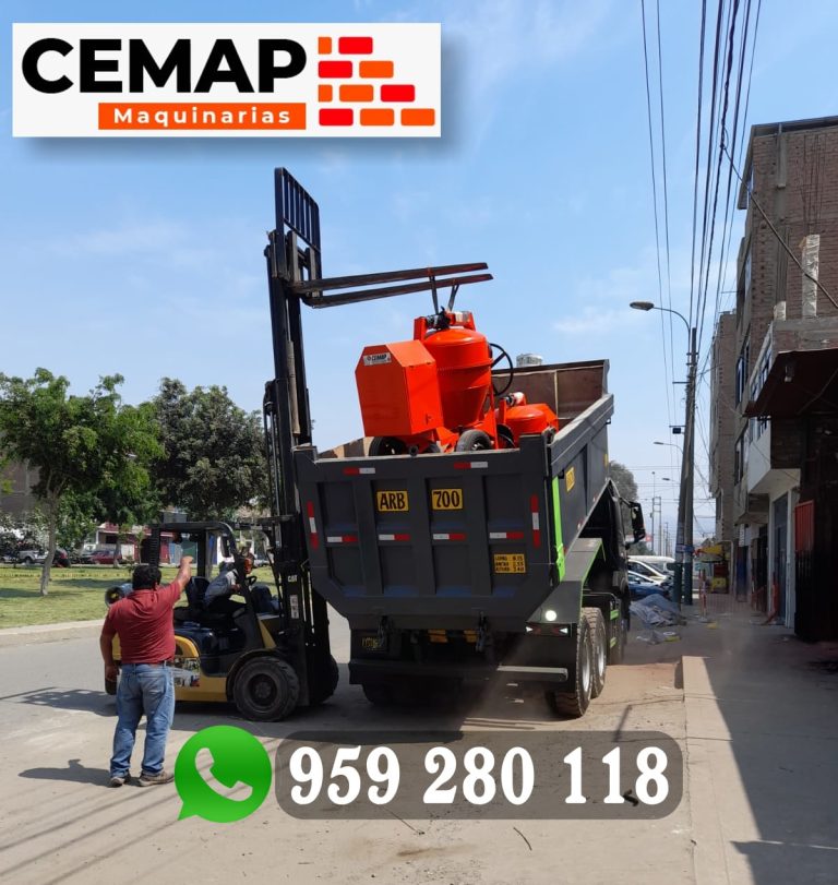 mezcladora de concreto cliente cemap 4